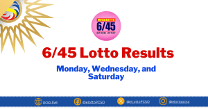 6/45 Result Today