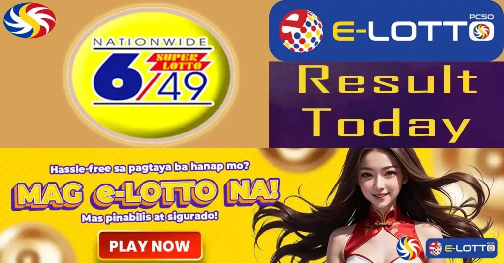 6/49 E-Lotto Result June 27 2024